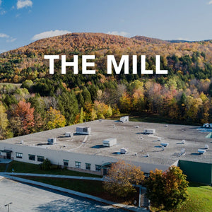 The Mill - an overhead view of the Darn Tough Mill at Northfield, Vermont