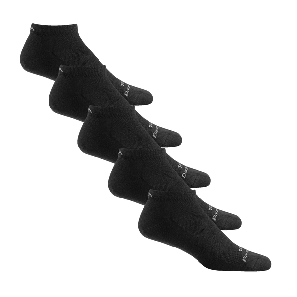 T4016 No Show Midweight Tactical Socks 5-Pack – Darn Tough