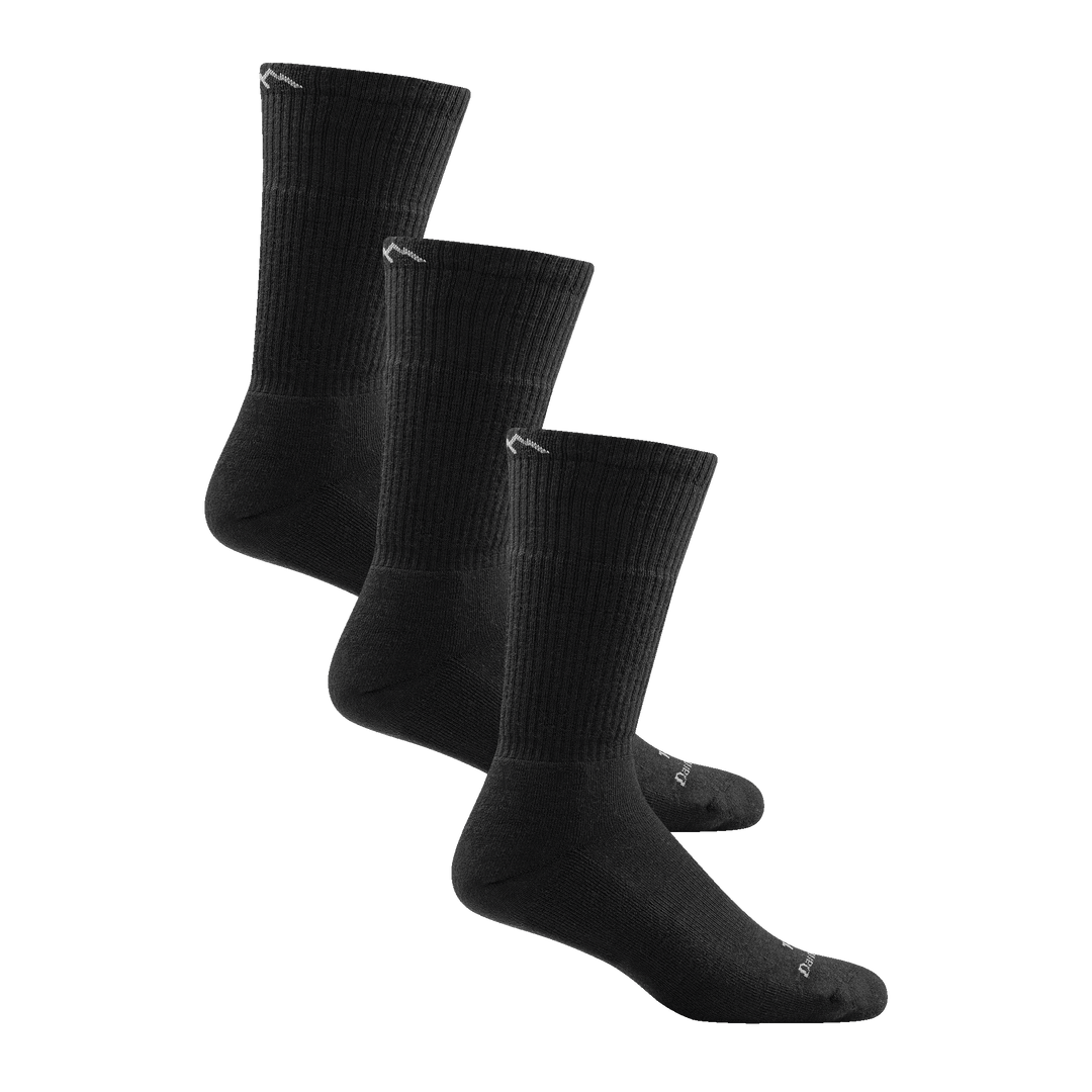 Bundle image of 3 T4021 Black Boot socks