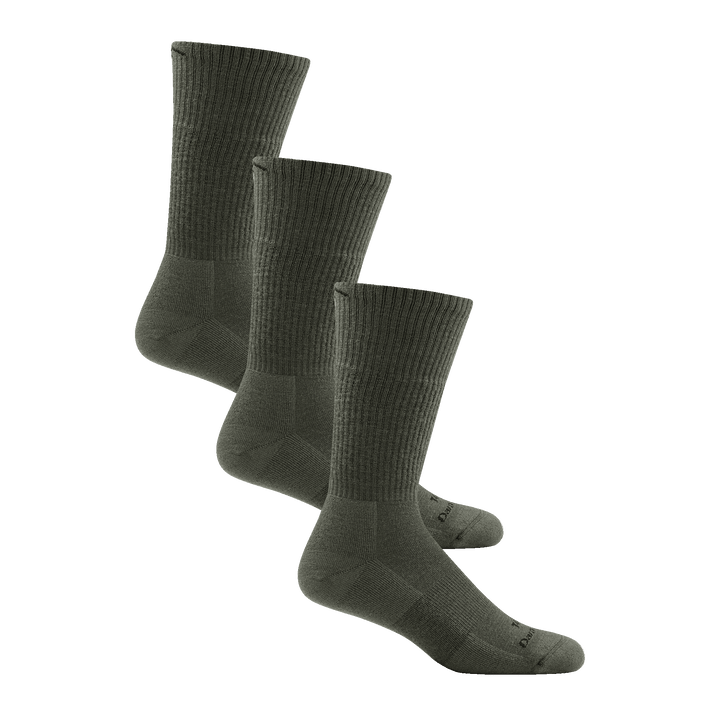 Bundle image of 3 T4021 Forest green Boot socks