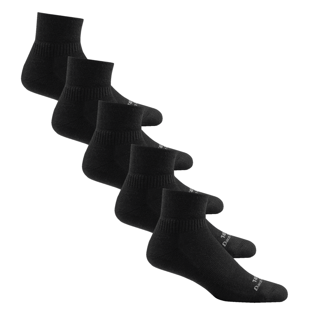 Bundle image of 5 T4088 Quarter cushion Black socks