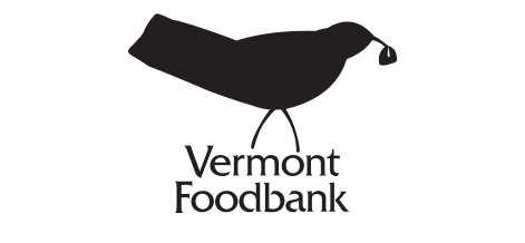Vermont Foodbank logo of a bird