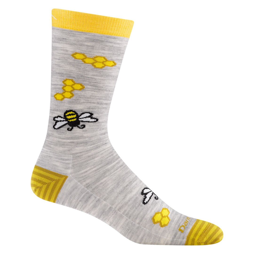 reverse 4087 honeybee showing the honeybee and honeycombs