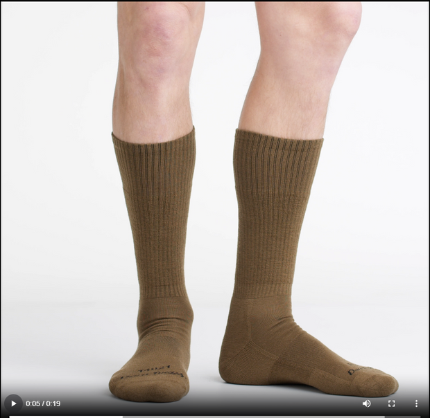 Darn Tough Tactical Boot Sock フォーリッジグリーン Darn Tough Tactical Boot Sock フォーリッジグリーン - レッグ