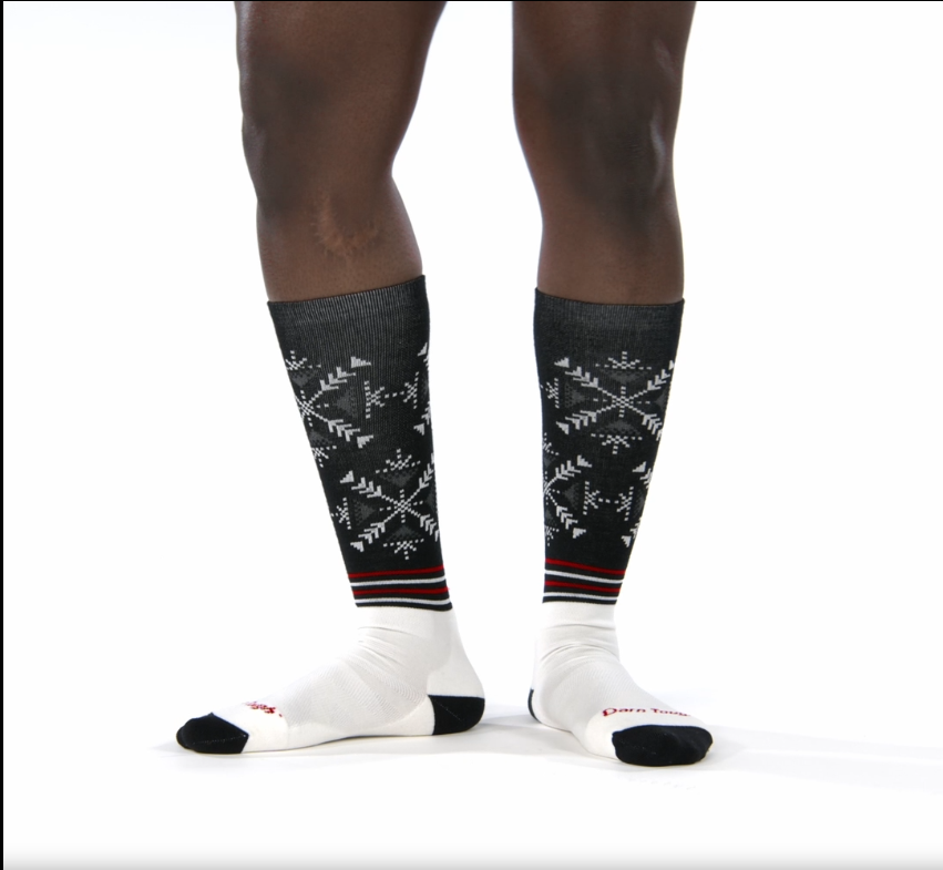 Women's Snowfall Over-the-Calf Midweight Ski & Snowboard Socks