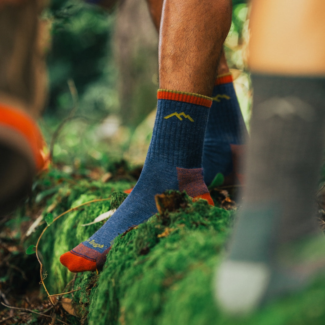 The Hiker Micro Crew hiking sock, in men's and women's styles