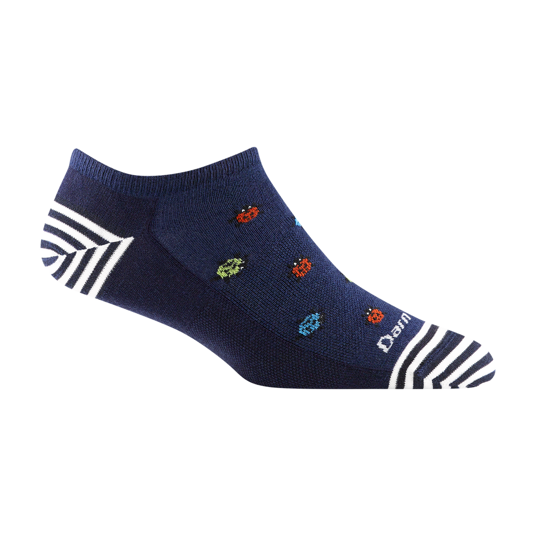 Women's Lucky Lady No Show Lifestyle Sock in Navy