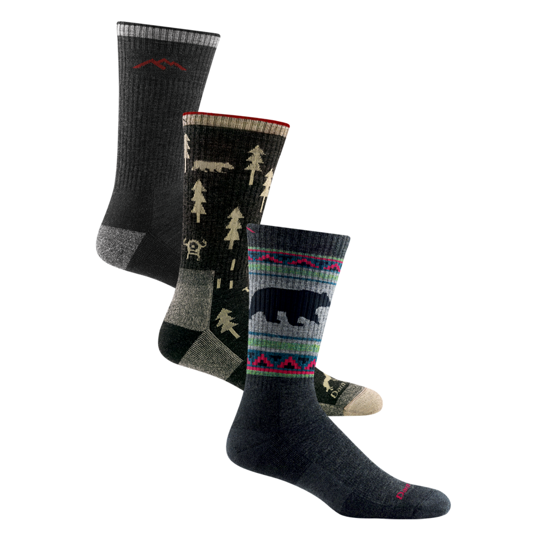 darn tough Men's Boot Sock 3-Pack