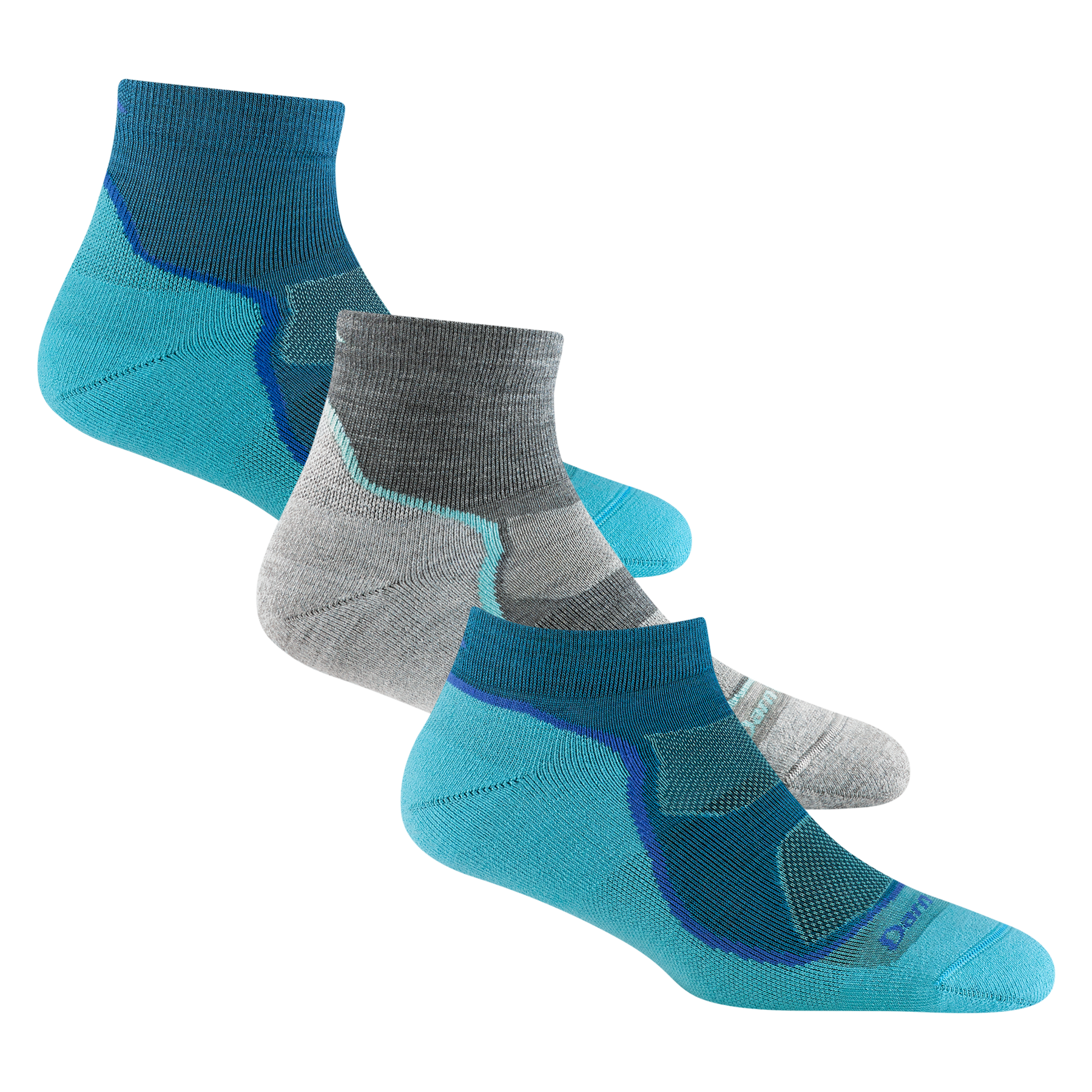 Slate Ankle Mesh Socks