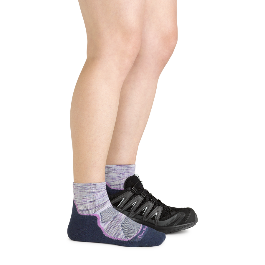 Darn Tough Women's Light Hiker Quarter Lightweight Hiking Socks