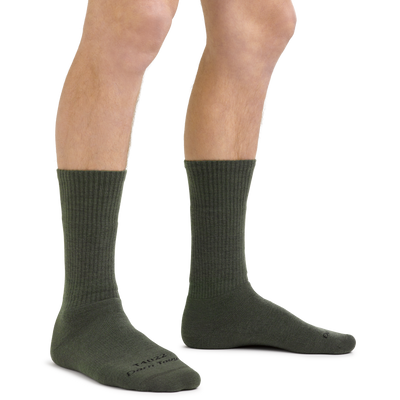 T4022 tactical sock on foot