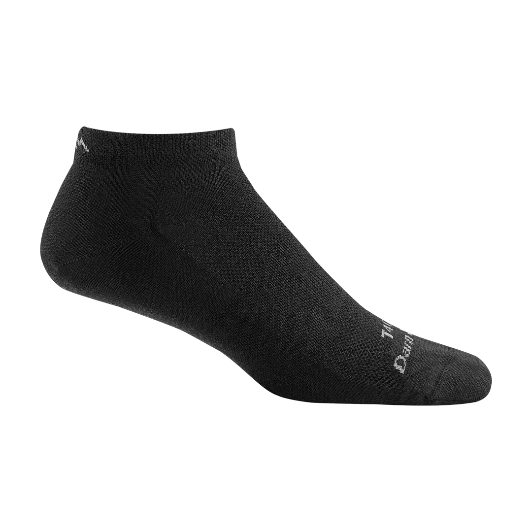 T4037 No Show Lightweight Tactical Sock No Cushion in Black