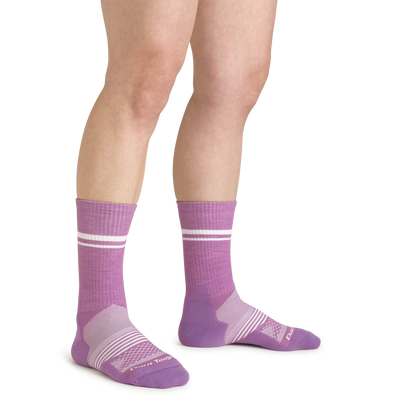 Woman wearing Element Crew Athletic Socks