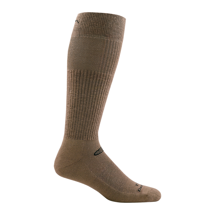 T3005 Mid-Calf Lightweight Tactical Sock with Cushion in Taupe