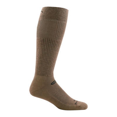 T3005 Mid-Calf Lightweight Tactical Sock with Cushion in Taupe