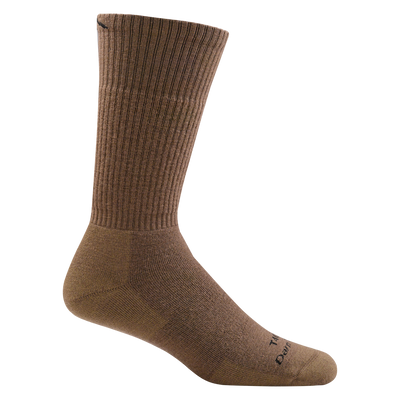 Studio image of T4022 tactical boot sock in coyote brown.