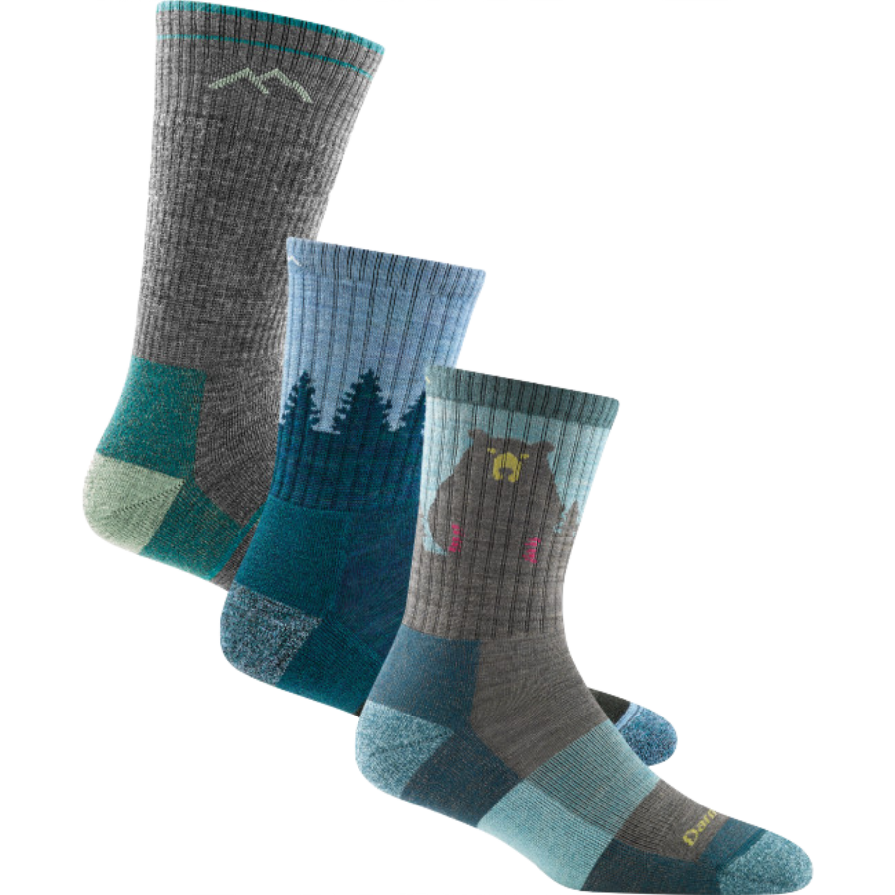 darn tough Women's Treetop Weekender 3-Pack