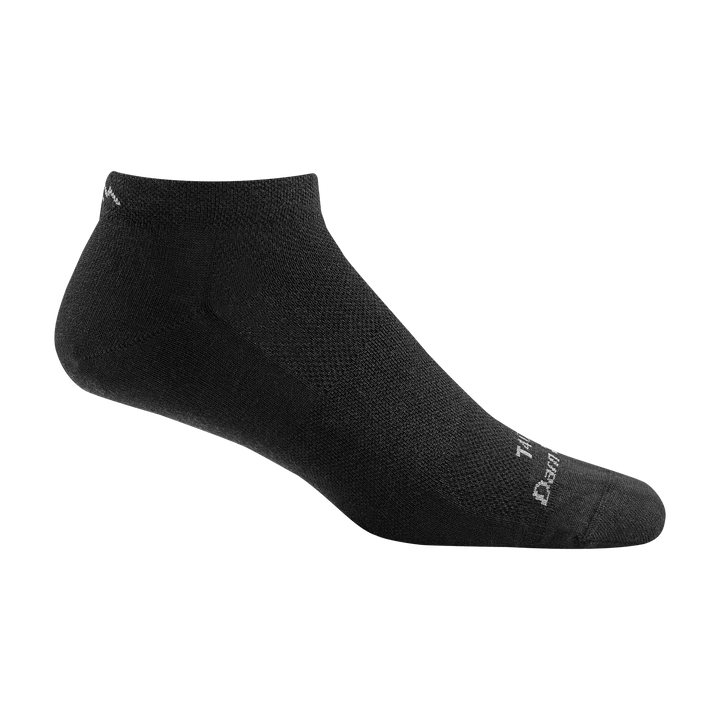 Product shot of T4016 Tactical No Show socks in black colorway