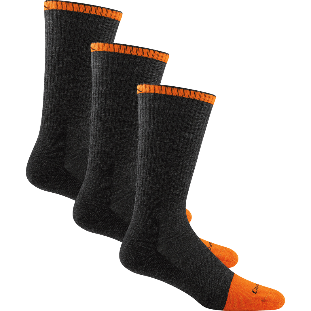 Men s Steely Boot Work Sock 3 Pack Darn Tough