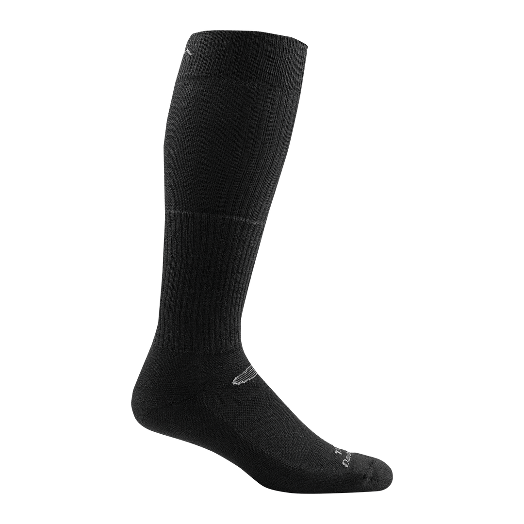 T3006 Over-the-Calf Lightweight Tactical Sock with Cushion in Black