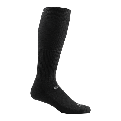 T3006 Over-the-Calf Lightweight Tactical Sock with Cushion in Black